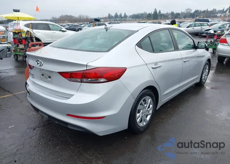 2017 Hyundai Elantra Se z USA, uszkodzony, nr VIN KMHD74LF2HU119849